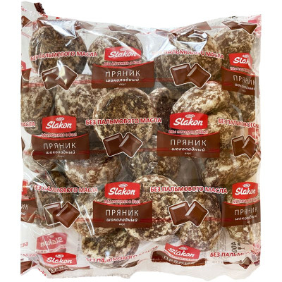 Изображение товара Пряник Slakon с шоколадным вкусом, 400г