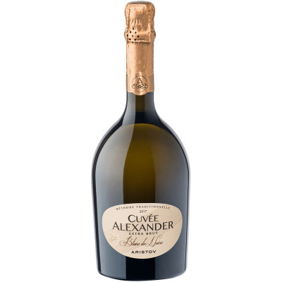 Изображение товара Вино Aristov Cuvee Alexander Blanc De Noirs белое экстра брют 11-13%, 750мл