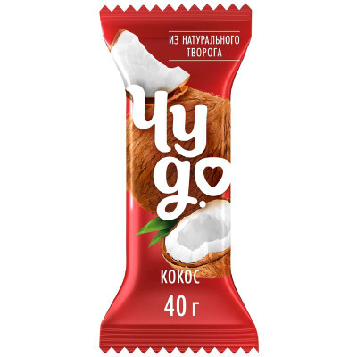 Изображение товара Сырок творожный глазированный Чудо Кокос 28.7%, 40г