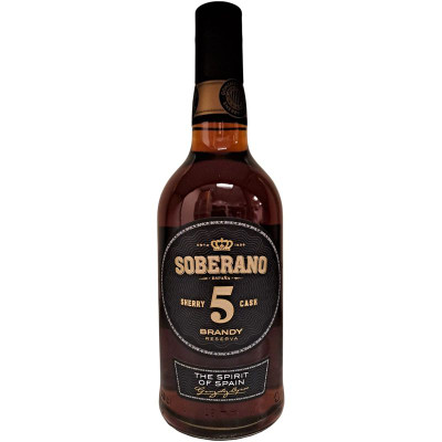 Изображение товара Напиток Soberano Reserva 5, 700мл
