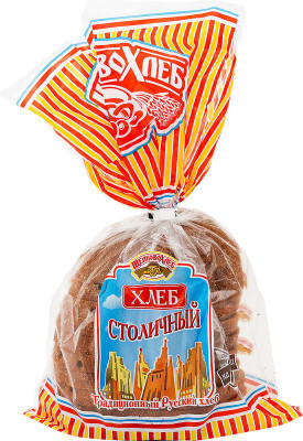 Изображение товара Хлеб Щелковохлеб Столичный нарезка, 320г