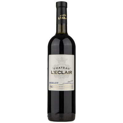 Изображение товара Вино Chateau l'Eclair Merlot красное полусладкое 10%, 750мл