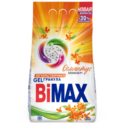 Изображение товара Порошок для стирки Bimax Османтус Automat, 3кг