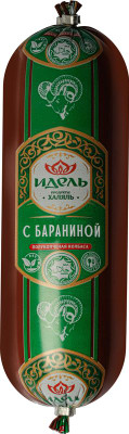 Изображение товара Колбаса Идель с бараниной из мяса кур полукопчёная, 500г