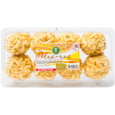 Изображение товара Чак-чак Продсервис с мёдом шарик, 320г