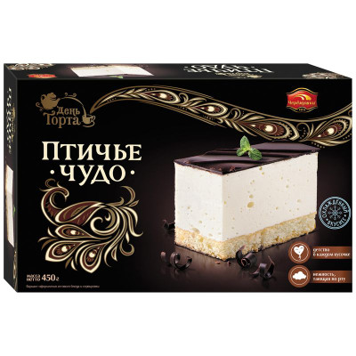 Изображение товара Торт Черёмушки Птичье Чудо, 450г