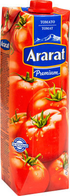 Изображение товара Сок Ararat Premium томатный с мякотью с солью, 970мл