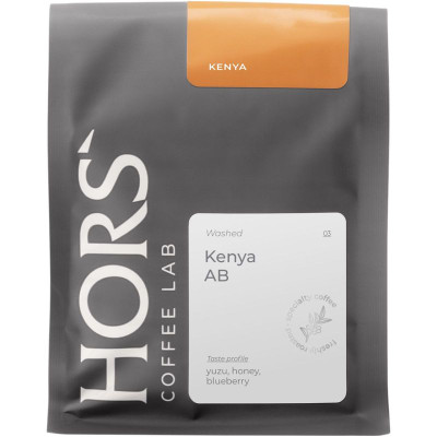 Изображение товара Кофе Hors' Coffee Lab Kenya AB зерновой жареный, 250г