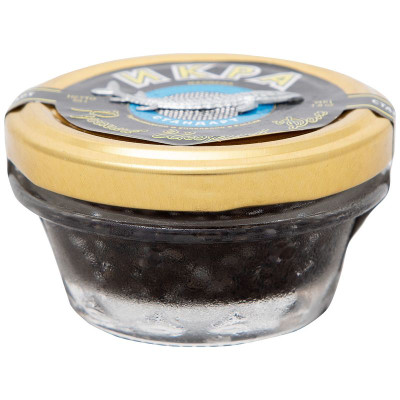 Изображение товара Икра осетровая Русский Икорный Дом Стандарт зернистая пастеризованная, 50г