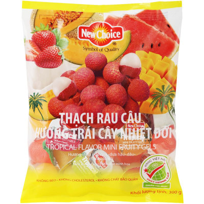 Изображение товара Желе New Choice Тропик ассорти, 300г