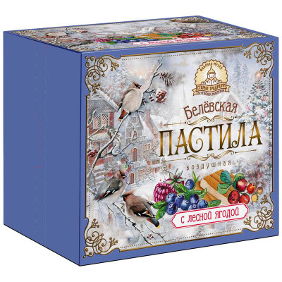 Изображение товара Пастила Старые Традиции Белёвская с лесной ягодой, 200г