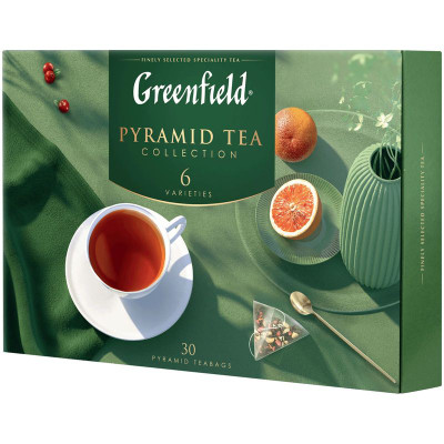 Изображение товара Чай Greenfield Коллекция в пирамидках, 56г