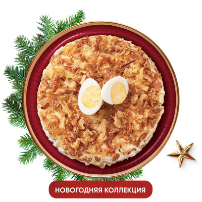 Изображение товара Салат Гнездо Глухаря Перекрёсток Select, 500г