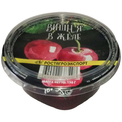 Изображение товара Желе РАЭ фруктовое с вишней, 150г