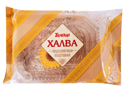 Изображение товара Халва Тимоша подсолнечная воздушная, 200г