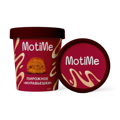 Изображение товара Пирожное Motime Муравьешки замороженное, 120г