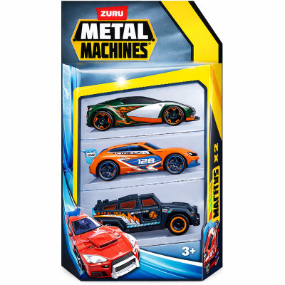 Набор игрушек Zuru Metal Machines Машинки, 3шт - купить с