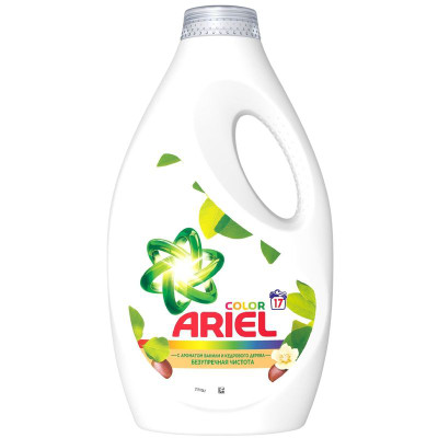 Изображение товара Гель для стирки Ariel Color Ваниль и кедровое дерево, 1.105л