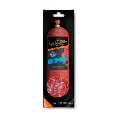 Изображение товара Колбаса Черкизово Премиум Салями Селективо сырокопчёная, 250г