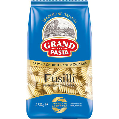 Изображение товара Макароны Grand Di Pasta Fusilli, 450г