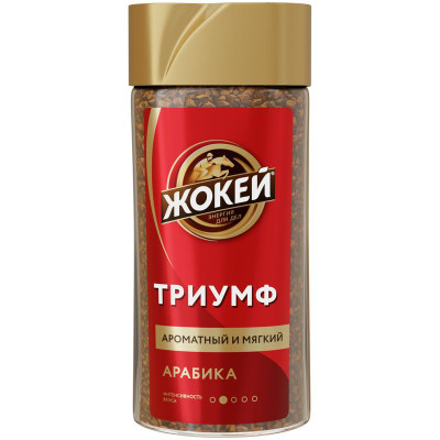 Изображение товара Кофе Жокей Триумф растворимый сублимированный, 95г