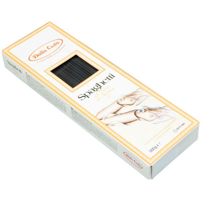 Изображение товара Спагетти Dalla Costa с чернилами каракатицы, 500г