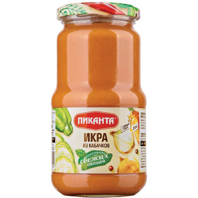 Изображение товара Икра Пиканта кабачковая, 450г
