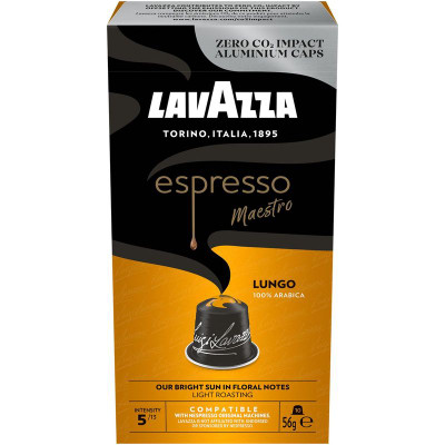 Изображение товара Кофе Lavazza Эспрессо Маэстро Лунго молотый, 10х5.6г