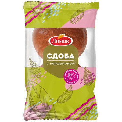 Сдоба Лимак с кардамоном, 180г