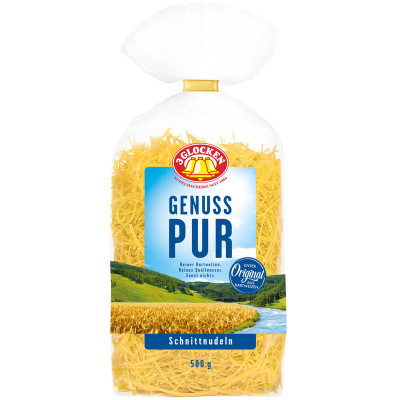 Изображение товара Лапша 3 Glocken Genuss Pur мелкая, 500г