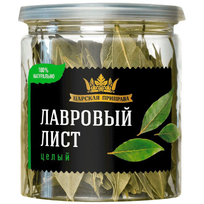 Изображение товара Лист лавровый Царская приправа целый, 20г