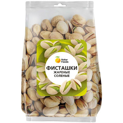Изображение товара Орехи фисташковые Naturfoods неочищенные жареные солёные, 300г