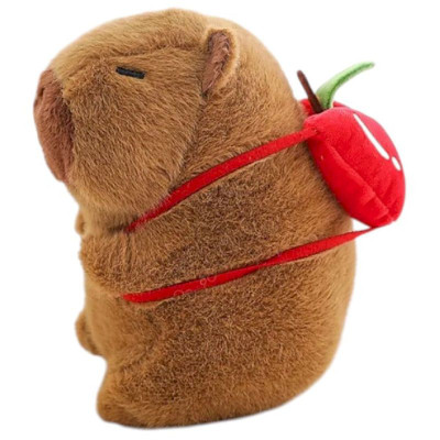 Изображение товара Мягкая игрушка Капибара с рюкзаком, в ассортименте