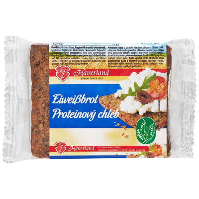 Изображение товара Хлеб Haverland Vegan цельнозерновой протеиновый, 250г