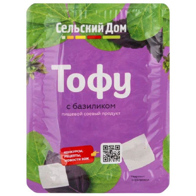 Изображение товара Тофу Сельский дом с базиликом, 250г