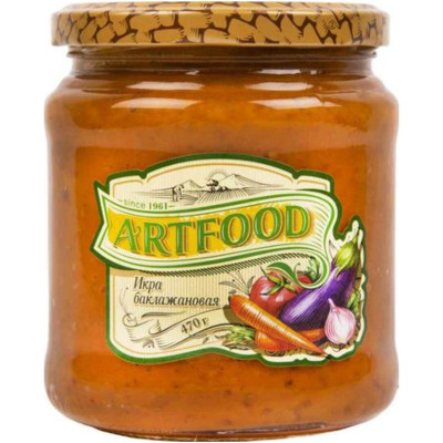 Изображение товара Икра Artfood из баклажанов, 470г