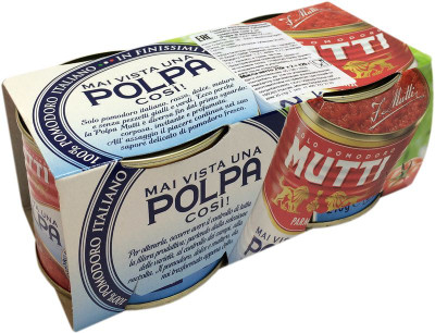 Изображение товара Томаты Mutti в томатном соке резаные кубиками, 420г