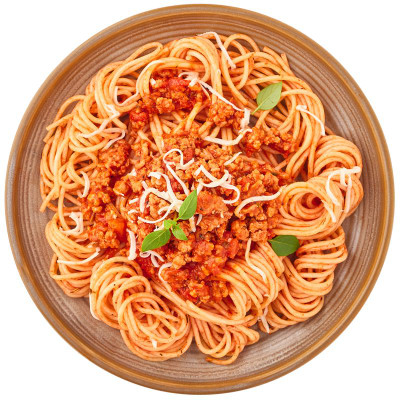 Изображение товара Спагетти Болоньезе с говядиной Перекрёсток Select, 220г