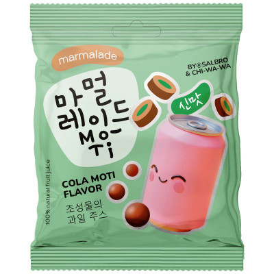 Изображение товара Мармелад Chi-Wa-Wa Кусочки карандаша кислый со вкусом колы, 45г