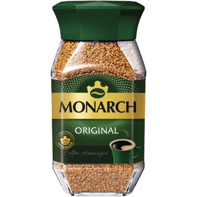 Изображение товара Кофе Monarch original растворимый сублимированный 190г