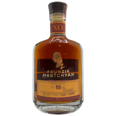 Изображение товара Коньяк Фрунзик Мкртчян армянский марочный старый 15 лет 40%, 500мл