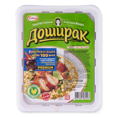 Изображение товара Лапша  быстрого приготовления  Доширак со вкусом курицы 90г