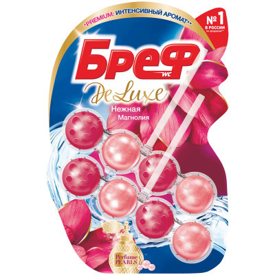 Изображение товара Средство чистящее для унитаза Бреф De Luxe Нежная Магнолия