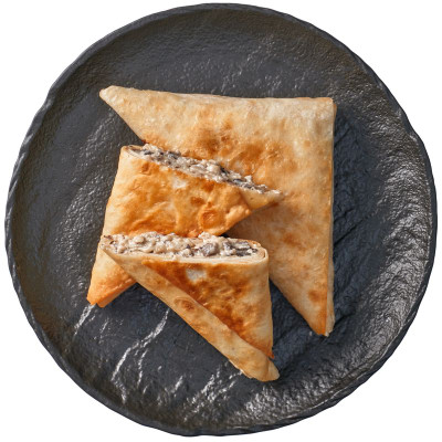 Изображение товара Конвертики с грибами и сыром Перекрёсток Select, 120г