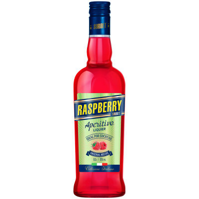 Изображение товара Ликёр Sorbet десертный малиновый 15%, 500мл