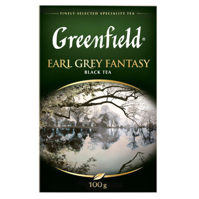 Изображение товара Чай Greenfield Earl Grey Fantasy чёрный крупнолистовой, 100г