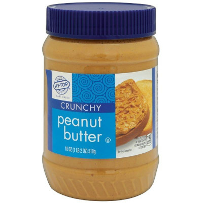 Изображение товара Паста арахисовая Hy-Top Peanut Butter хрустящая, 510г