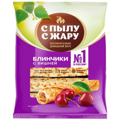 Изображение товара Блины С Пылу с Жару с вишней, 360г