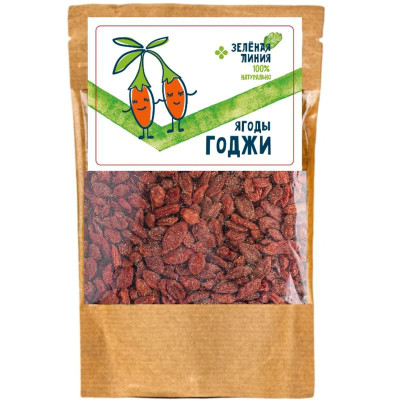 Изображение товара Ягоды годжи сушеные Зелёная Линия, 100г