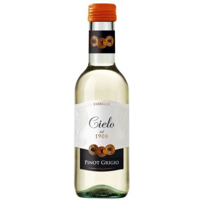Изображение товара Вино Cielo e Terra Pinot Grigio delle Venezie белое полусухое 13.5%, 187мл